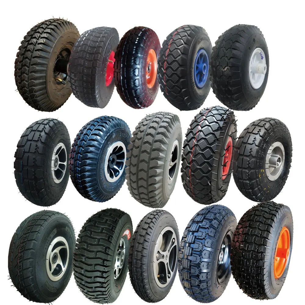 10 inch pneumatic wheel air tire wheelbarrow wheel 10 inch x 3.5 inch ...