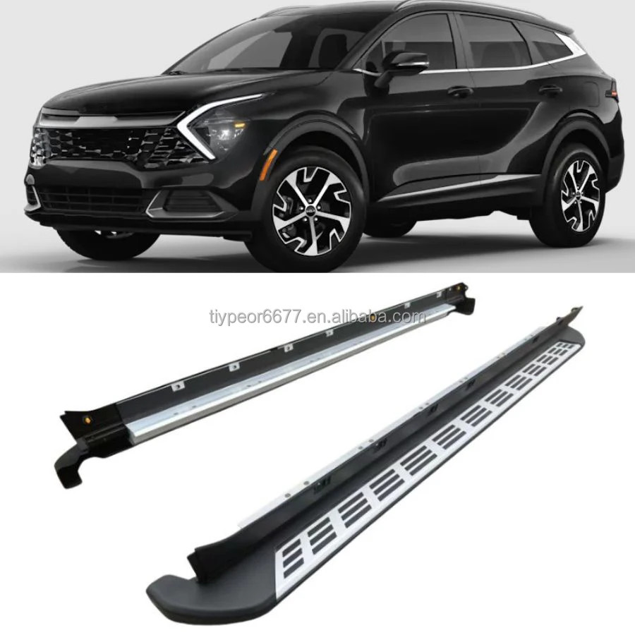 product new design running boards for kia sportage kx5 2023 2024 2025 auto suv accessories body parts foot step pedal side step-3