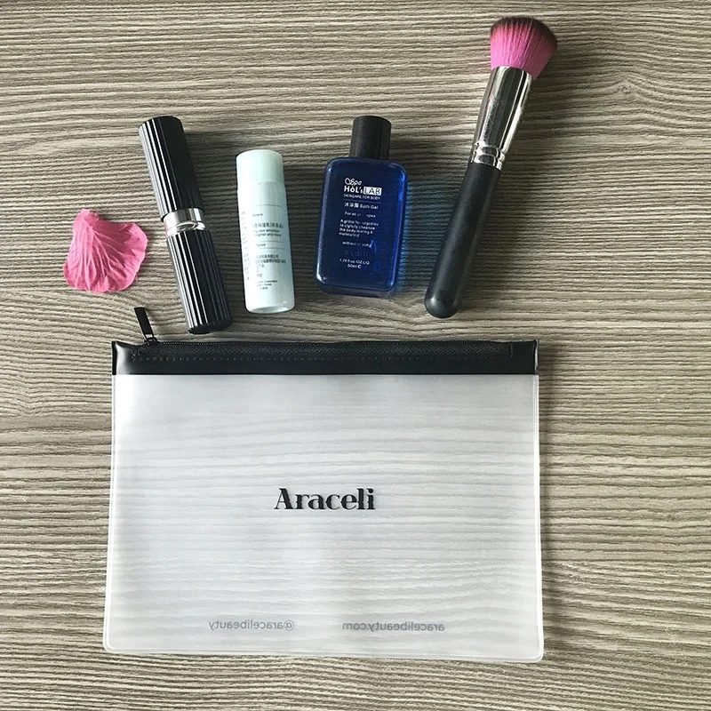 Eco-friendly Heat Seal Ziplock Bag clear Frosted Pvc /eva Zipper - Main Image