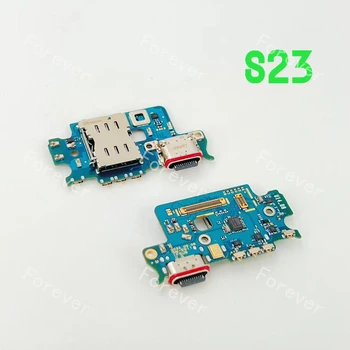 Factory price USB charging port charge flex cable charge pin board for Samsung  S21  S22 S23  S23 Ultra Original