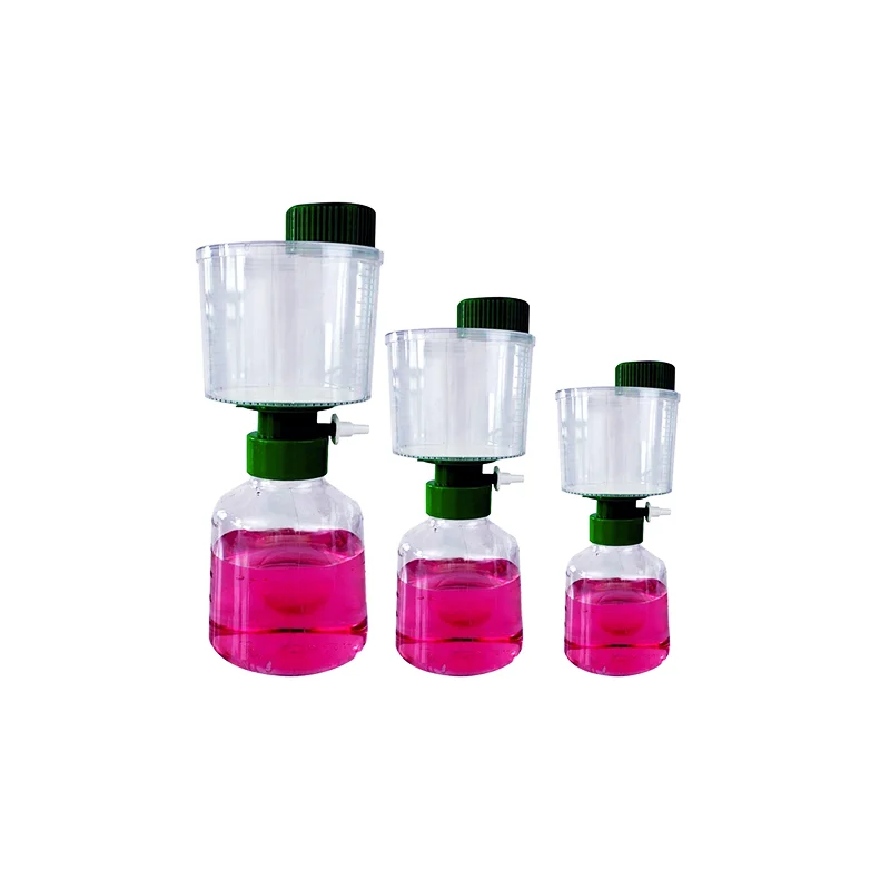 Disposable Plastic Laboratory Membrane Filter Funnel Vacuum Filtration Apparatus