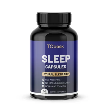 OEM/ODM Private Label Factory Supply Relax Supplement Melatonin Capsules to Improving Nighttime Comfort for Adults and Teenagers