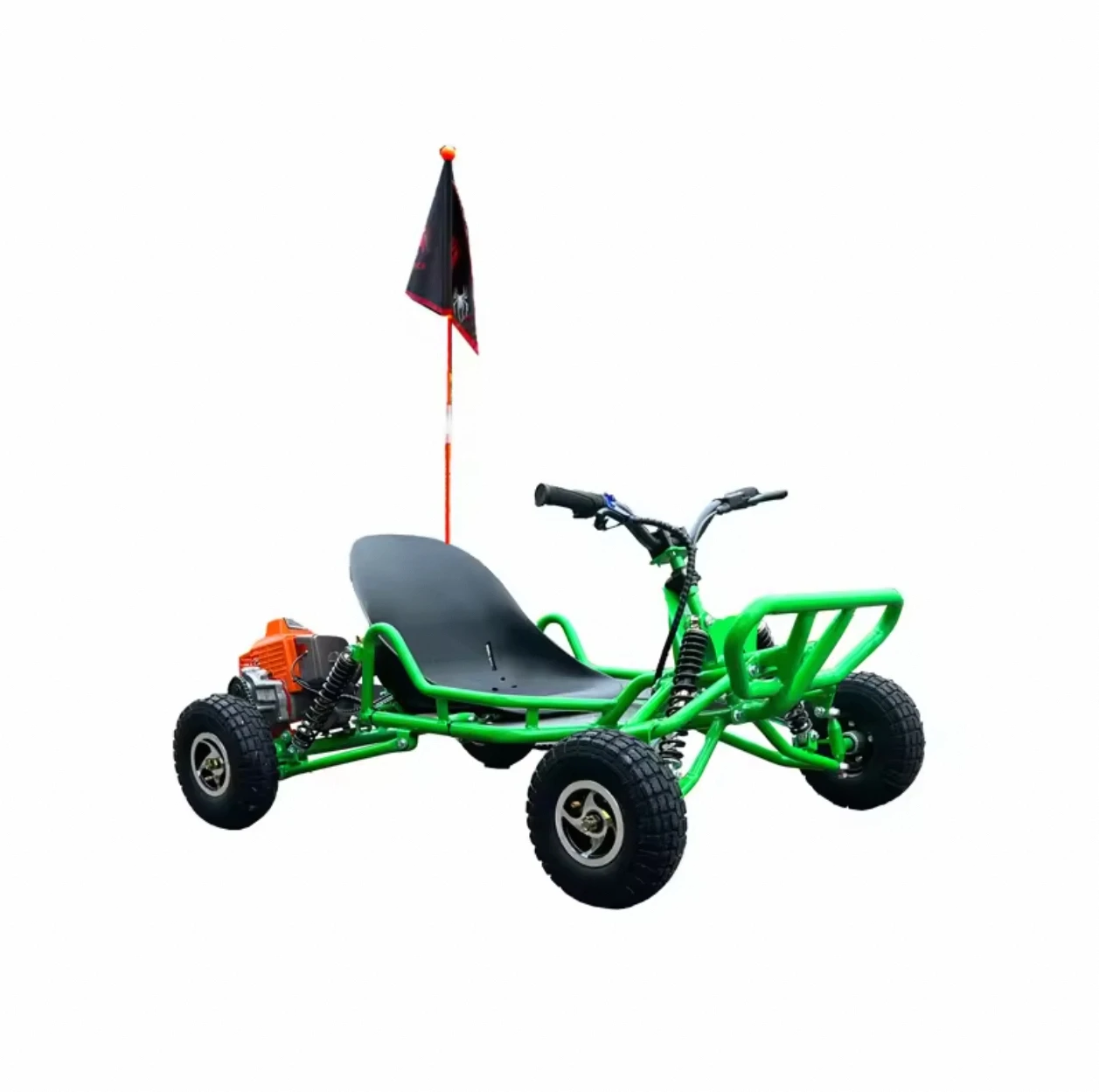 Kid Mini Suspension Handlebar Go Kart - 63CC Off-Road Electric Fun