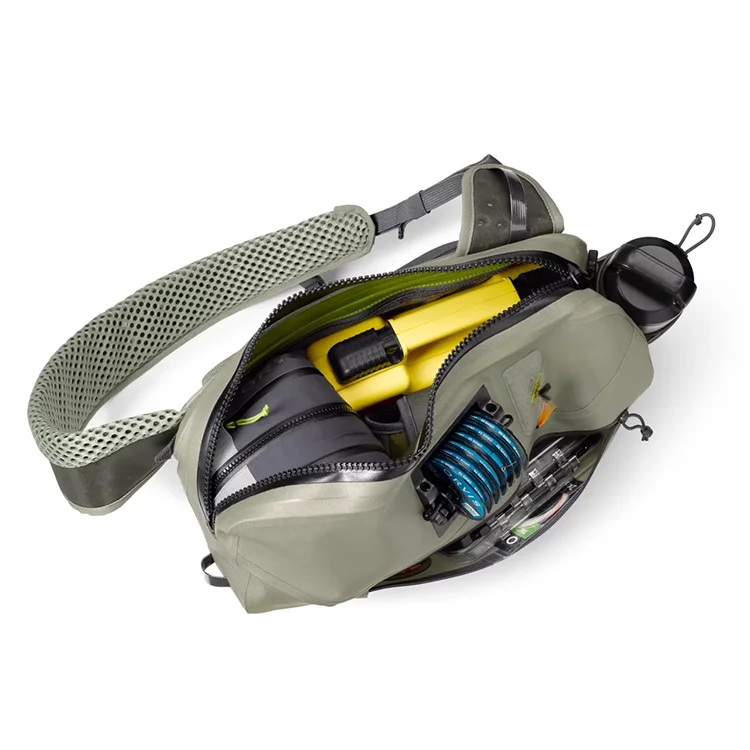 LE CITY 840D TPU Fly Fishing Waterproof Fishing Shoulder Bag