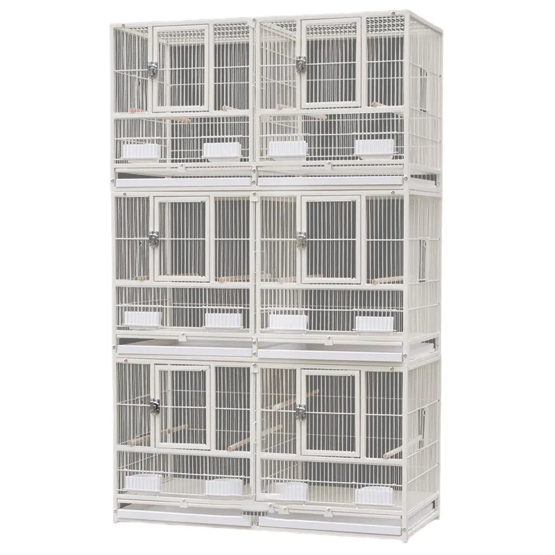 bird cage with partition