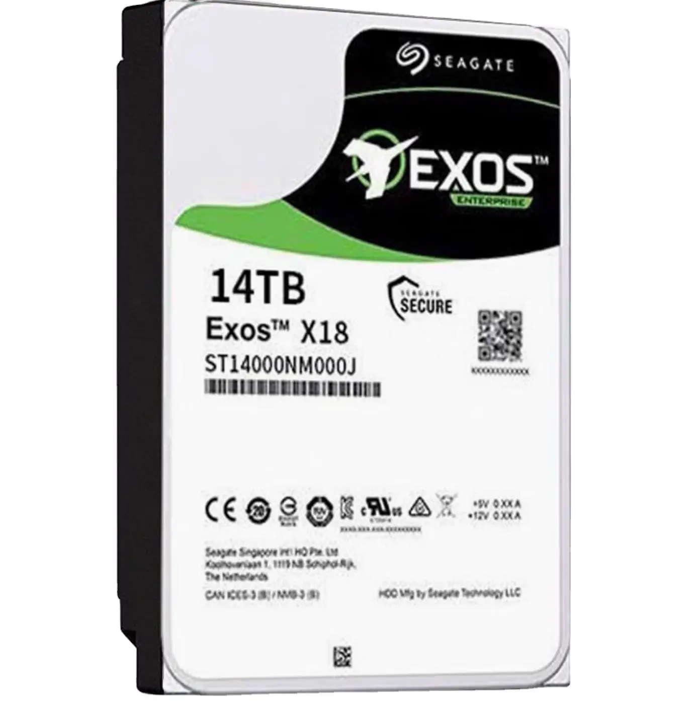 ST18000NM004J 18TB SAS 12Gb/s Enterprise HDD with 256MB Cache for Data Center Use