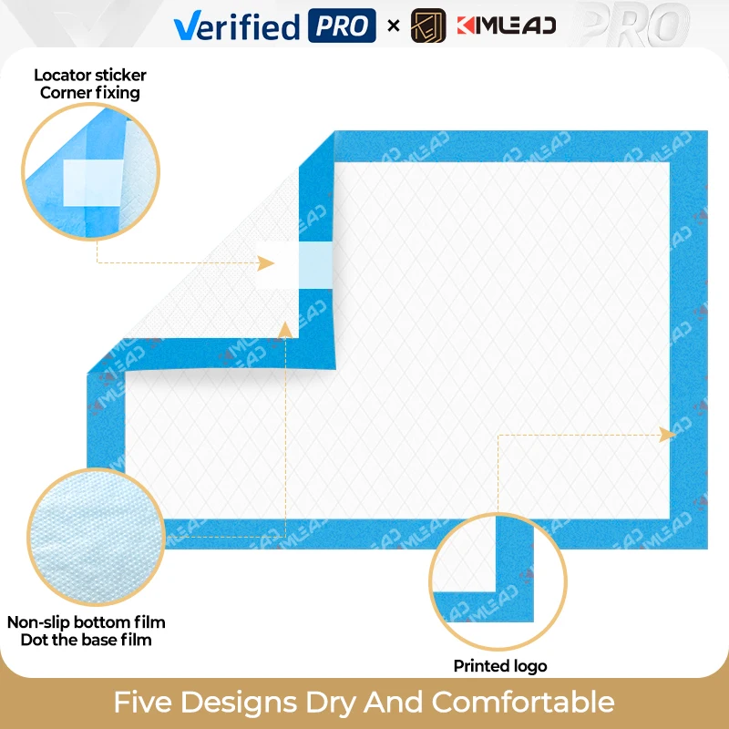 Kimlead Disposable Adult Underpad Disposable Elastic Oem Underpad 60x90 Sap Adult Underpads