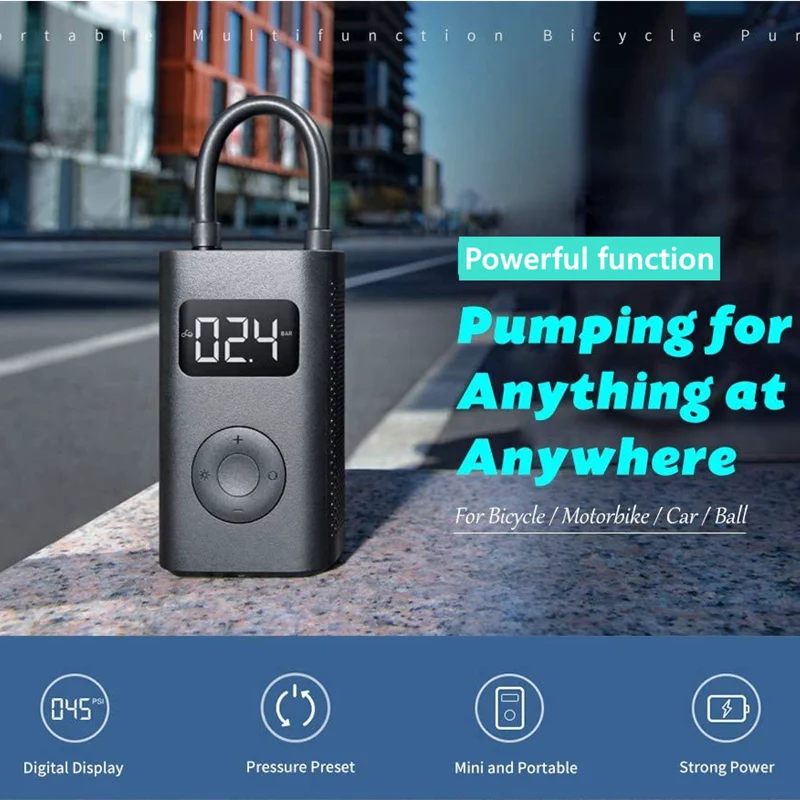 Bomba de aire inalámbrica, inflador de neumáticos eléctrico portátil de 150psi para coche, bicicleta, motocicleta, compror de aire, inyector, accorios para bicicleta - AliExprs 18