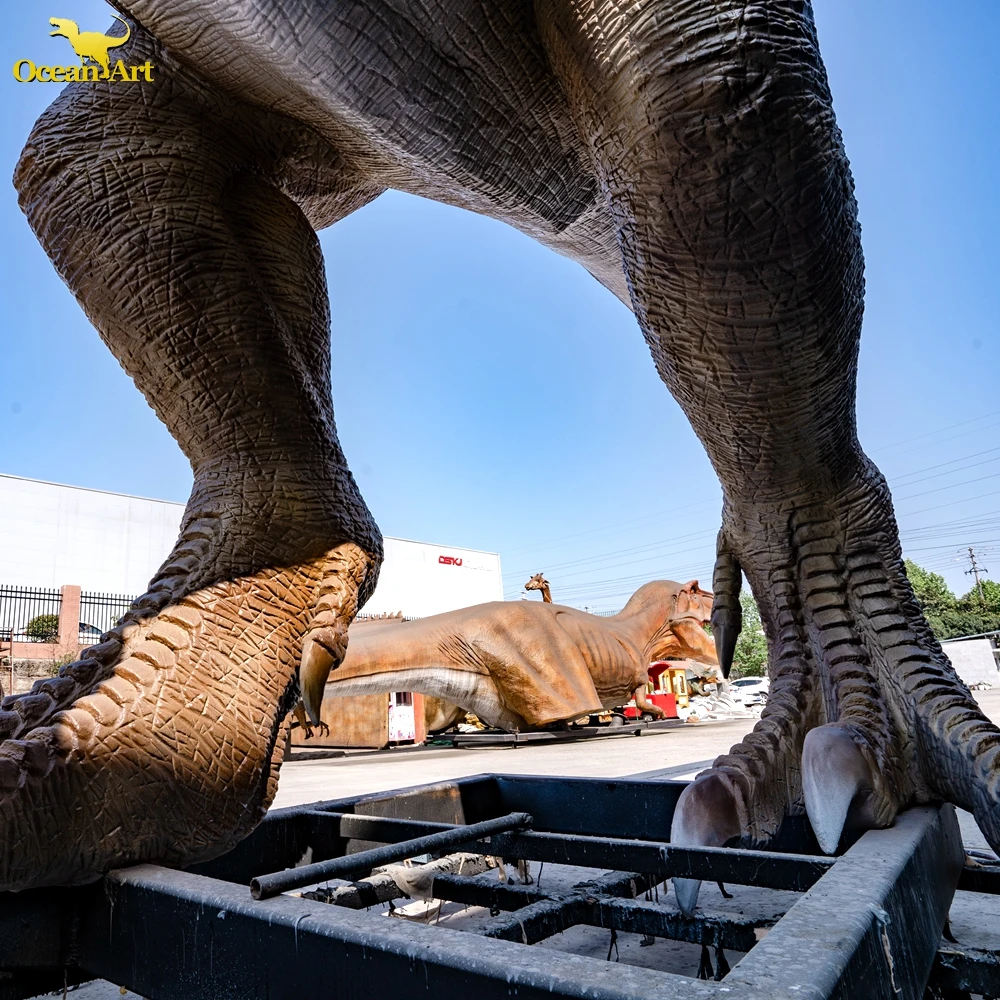 Simulation 3D Model Factory Customized Animatronic Dinosaur for Jurassic Theme Park