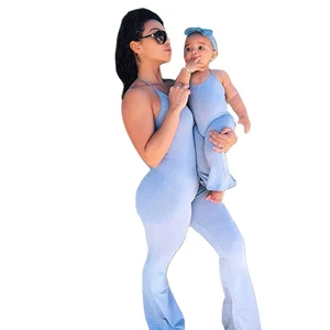 High Quality Mother-Daughter Matching Dresses Kids Mommy and Me Outfits for Girls Plus Size Feature Age Group Children