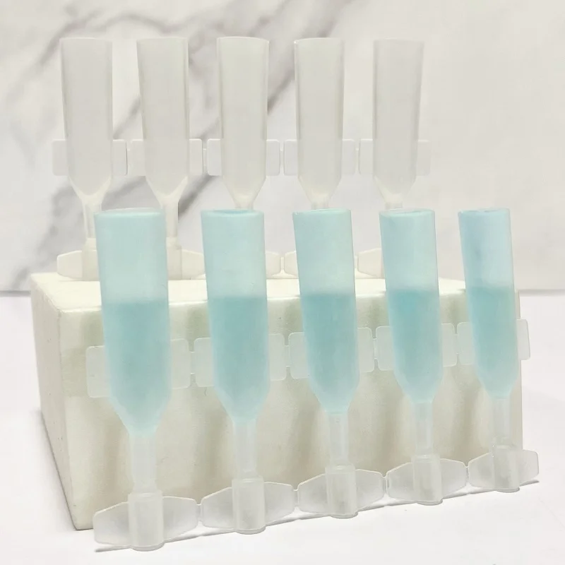 Empty Packaging 1 ml Disposable Syringe One-Off Plastic Eye Drop Soft Serum Tube Bottles