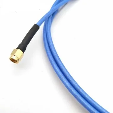 RF coaxial cable assembly  RG141 SMA male low loss