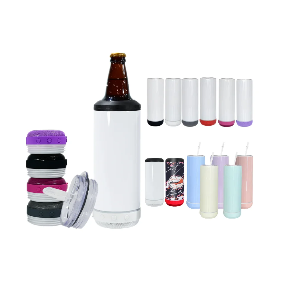 16OZ Wholesale Custom Stainless Steel Vacuum Can Cooler Portable Wine Cooler,Stainless  Steel Tumbler