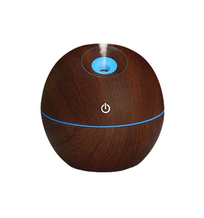 2024 Innovative Fragrance Usb Humidifier Healthy Aromatherapy Wood Grain Home Ultrasonic air Humidifier Essential Oil Diffuser