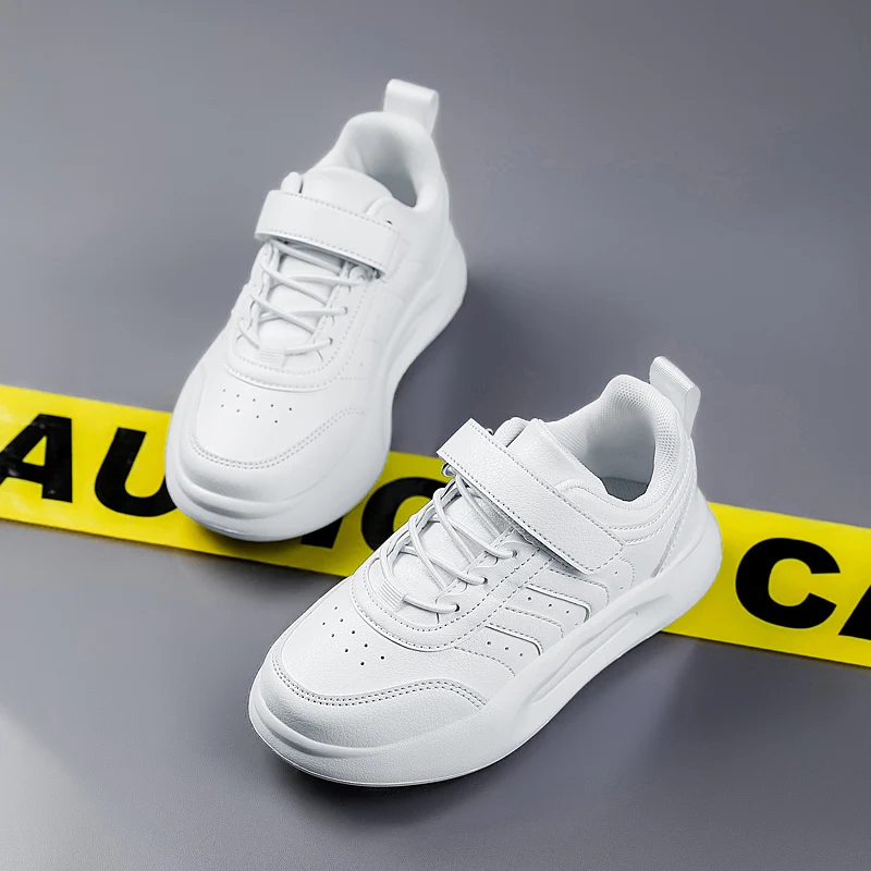 Sport Sneakers for Boys and Girls 2021 Spring Autumn Children's Casual  Shoes Breathable Running Shoes Teenager White Sneakers