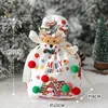 Christmas small house small size + elk pendant (hair ball style)