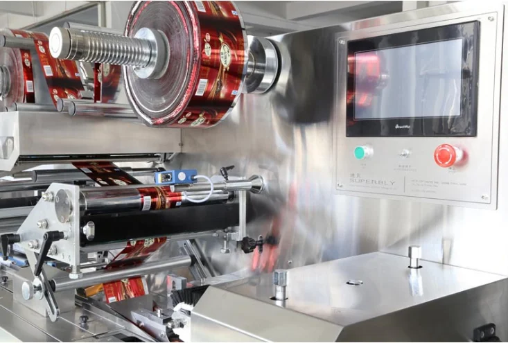 Commercial Caramel Candy Wrapping Machine Automatic Candy Chocolate Bean Packing Machine
