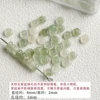 Serpentine Stone 4*2 Abacus Beads 10pcs With Natural Spots