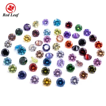 Redleaf Jewelry New Products Synthetic 5A Various Colors Zircons Wholesale Price Gemstones CZ Loose Stones Cubic Zirconia