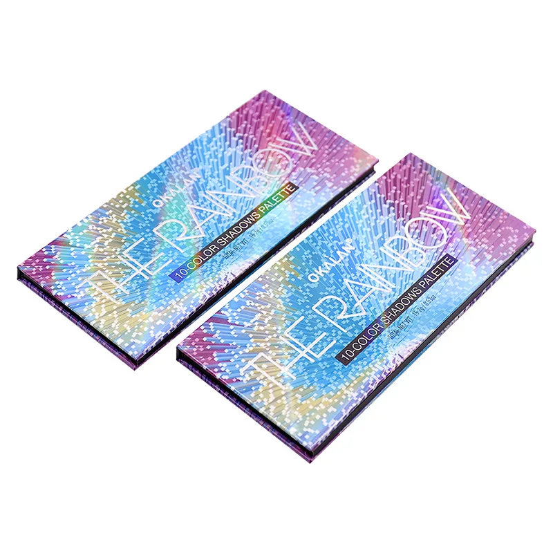 Europe, Karan, Europe and America cross border hot money candy color 10 color eye shadow plate naked color paper eye shadow
