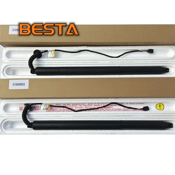 Elektrische Achterklep Gasveer Voor Volvo XC90 16-21 Elektrische Achterklep Power Lift Ondersteuning Autolaadklep Struts 31690603 31690604 31457610 31663099 31371096 Achter Achterklep Gasveren(Black