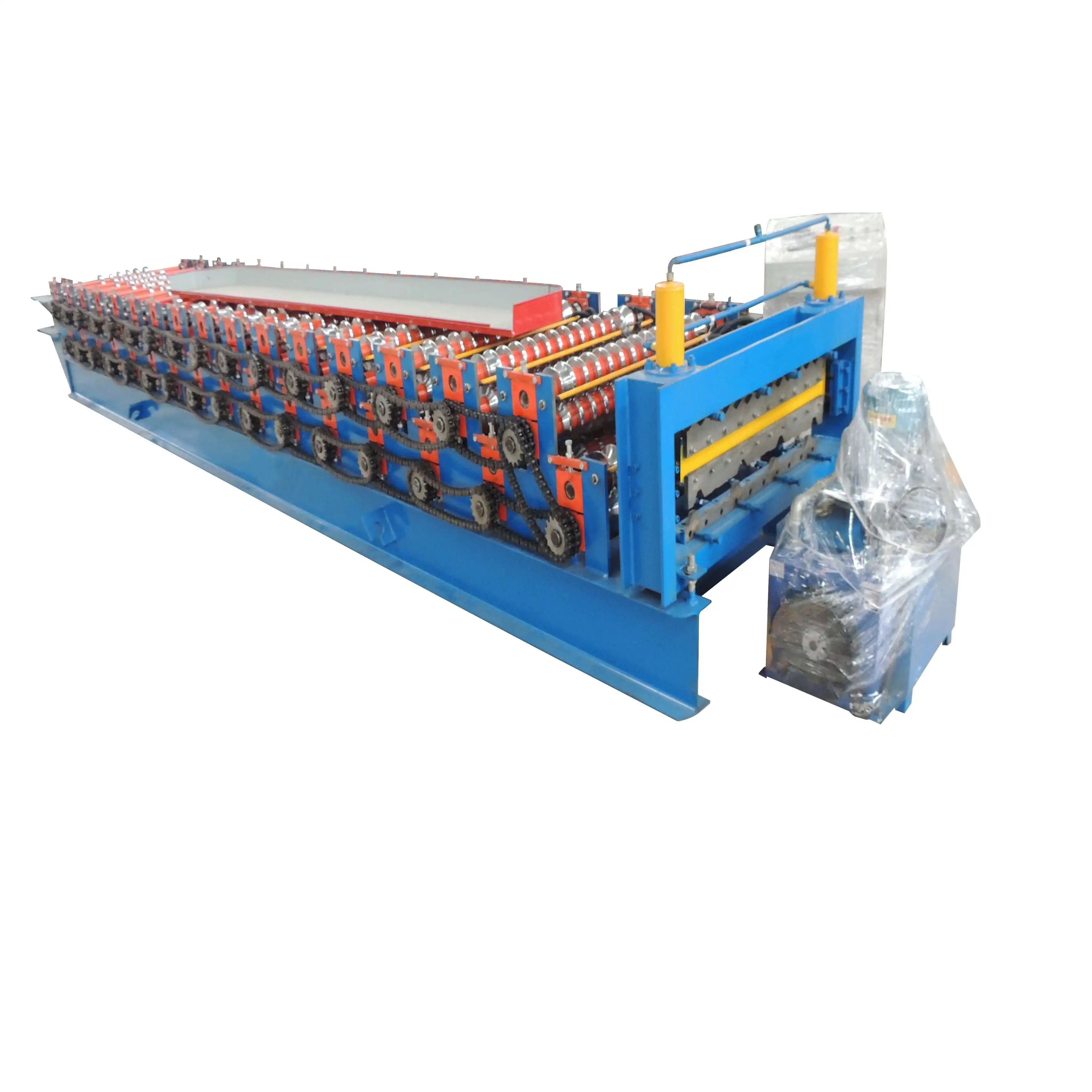 1/6 Professional Color Steel Aluminum Galvanized Sheet  Metal Roof Panell Tiles Making Machine. Roll Forming Machine