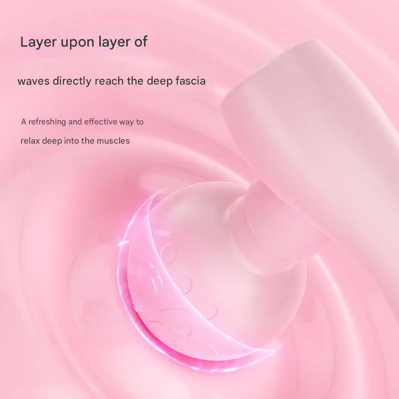Mini Massage Gun Portable Deep Tissue Muscle Massager Double Head Percussion Gun Fast Charging OEM Wholesale