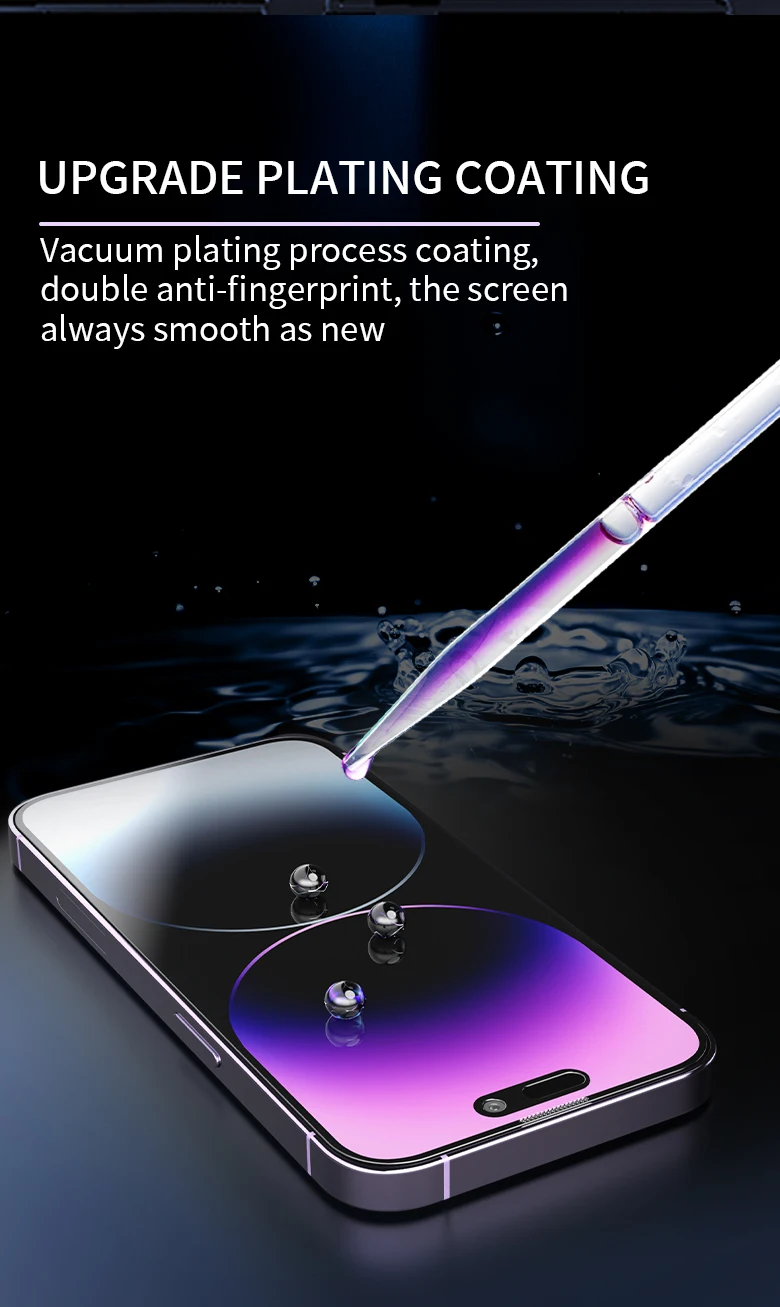 For iphone 13 14 Privacy anti-spy anti-peeping tempered glass privacy screen protector for iPhone 12 13 11 Pro Max