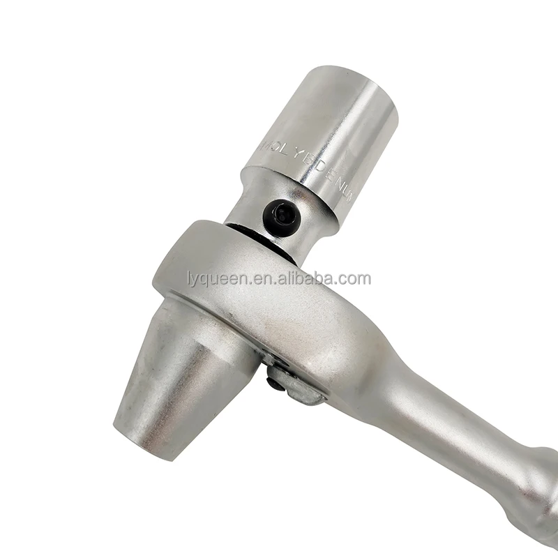 1/2" Drive Chrome Vanadium Steel 7/8-Inch Deep Socket Scaffold Ratchet Wrench 
