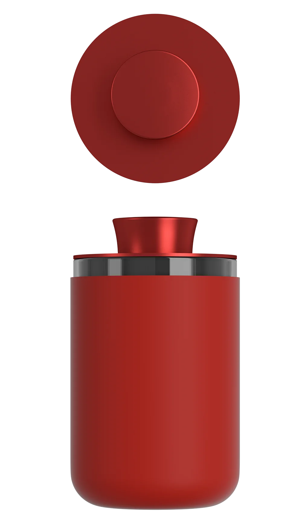 VA Grinder New Design Aluminum Glass Jar Stash Pro Water Odor Proof Herb Container with Free Laser logo