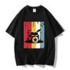 Black Funny Guitar Graphic Tee Shirt 5