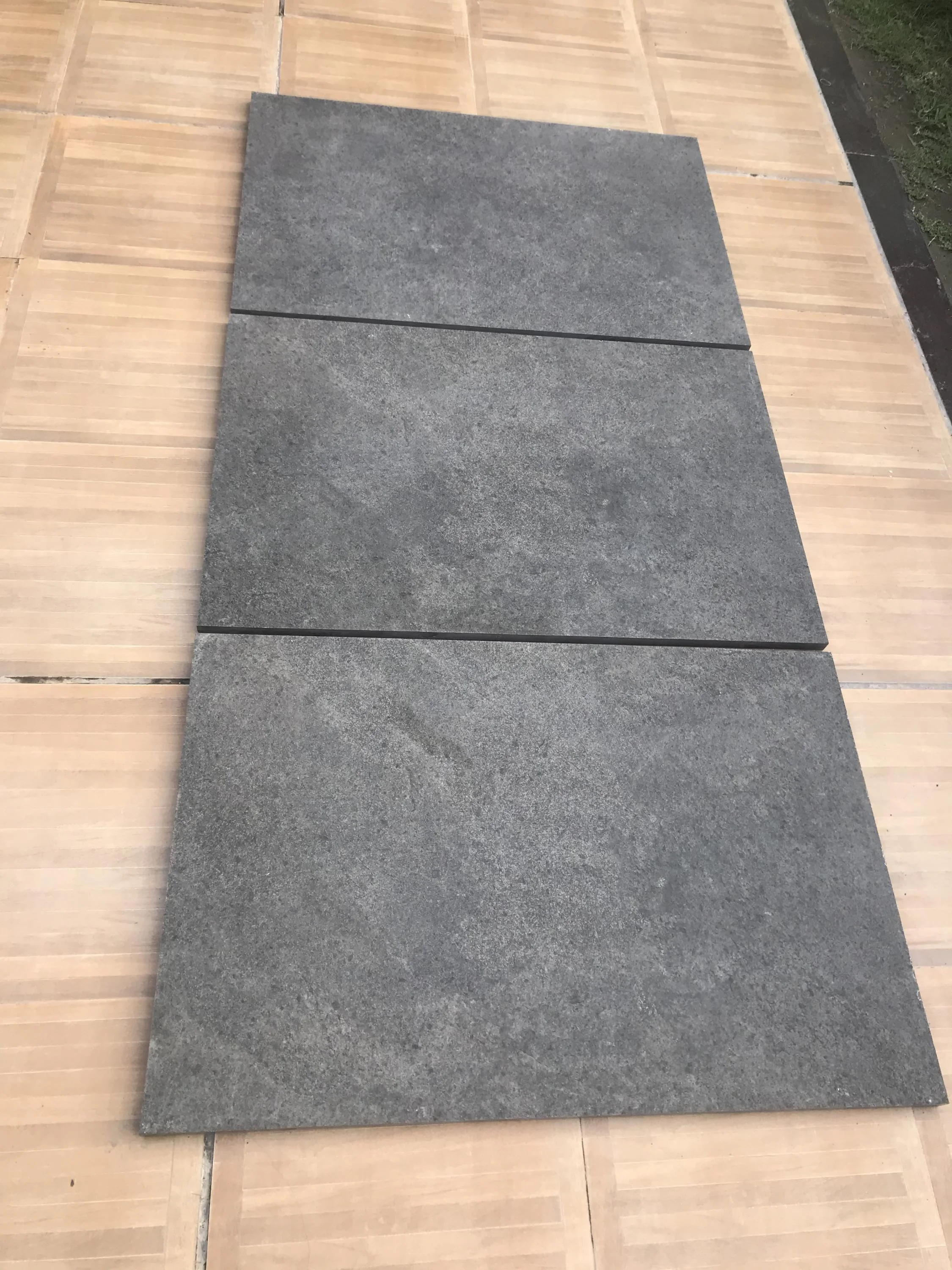 R11 Europe Export Quality Heavy Duty Porcelain Monolith Nero Outdoor Cheap Tiles 600x600x20mm Direct From Vistaar Factory India