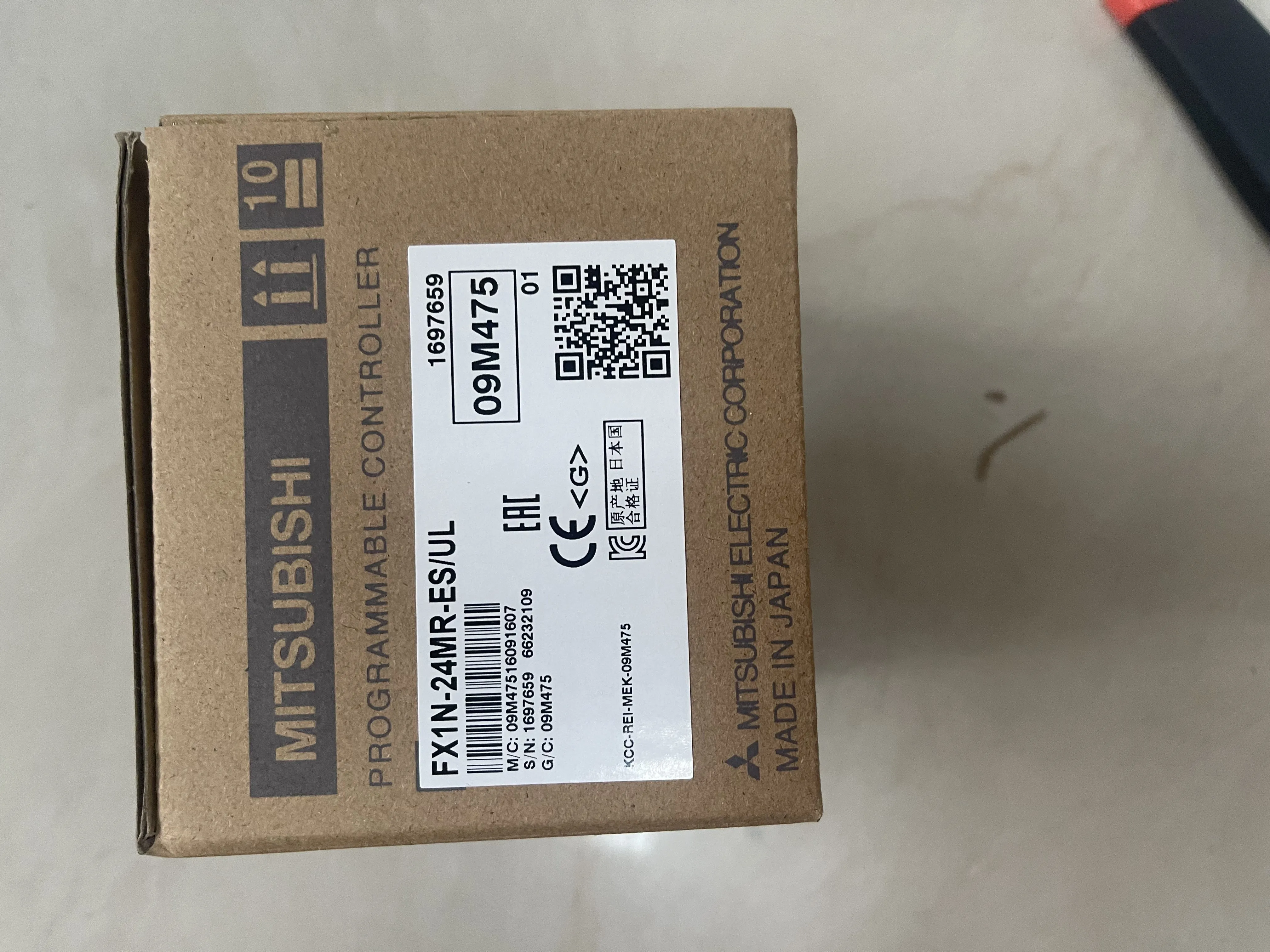 Mitsubishi Programmable Controller FX1N-24MR-ES/UL
