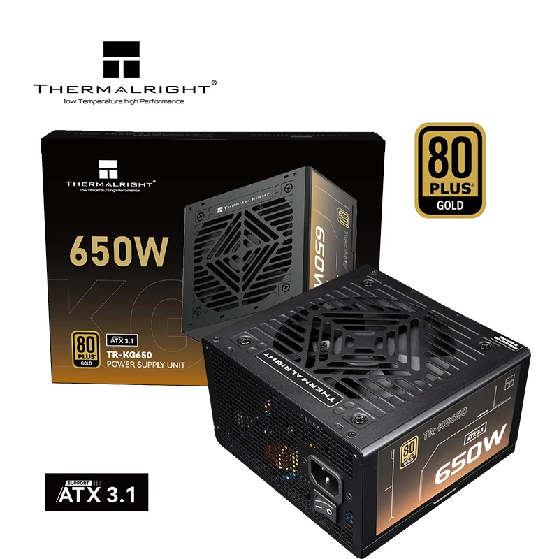 Thermalright TR-KG650 650W 電源ユニット 未使用 Thermalright TR-KG650 650W Gold Power Supply for Desktops