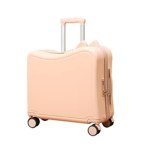 Children's Neoprene Waterproof Suitcase Cycling Trolley Case Silent Universal Wheel Carry-on Luggage 20inch Cartoon Travel Case