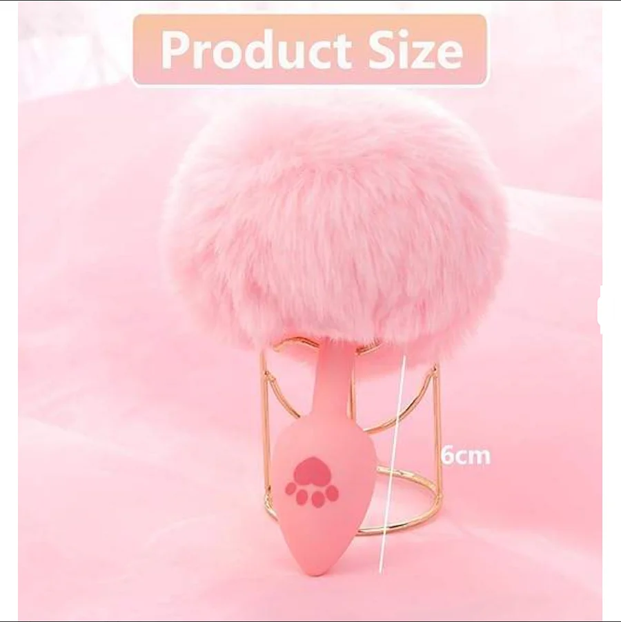 Silicone Bunny Tail Butt Plug Cute Rabbit Tail Anal Plug Cosplay Games Sexy  Erotic Gift Sex Toys for Women