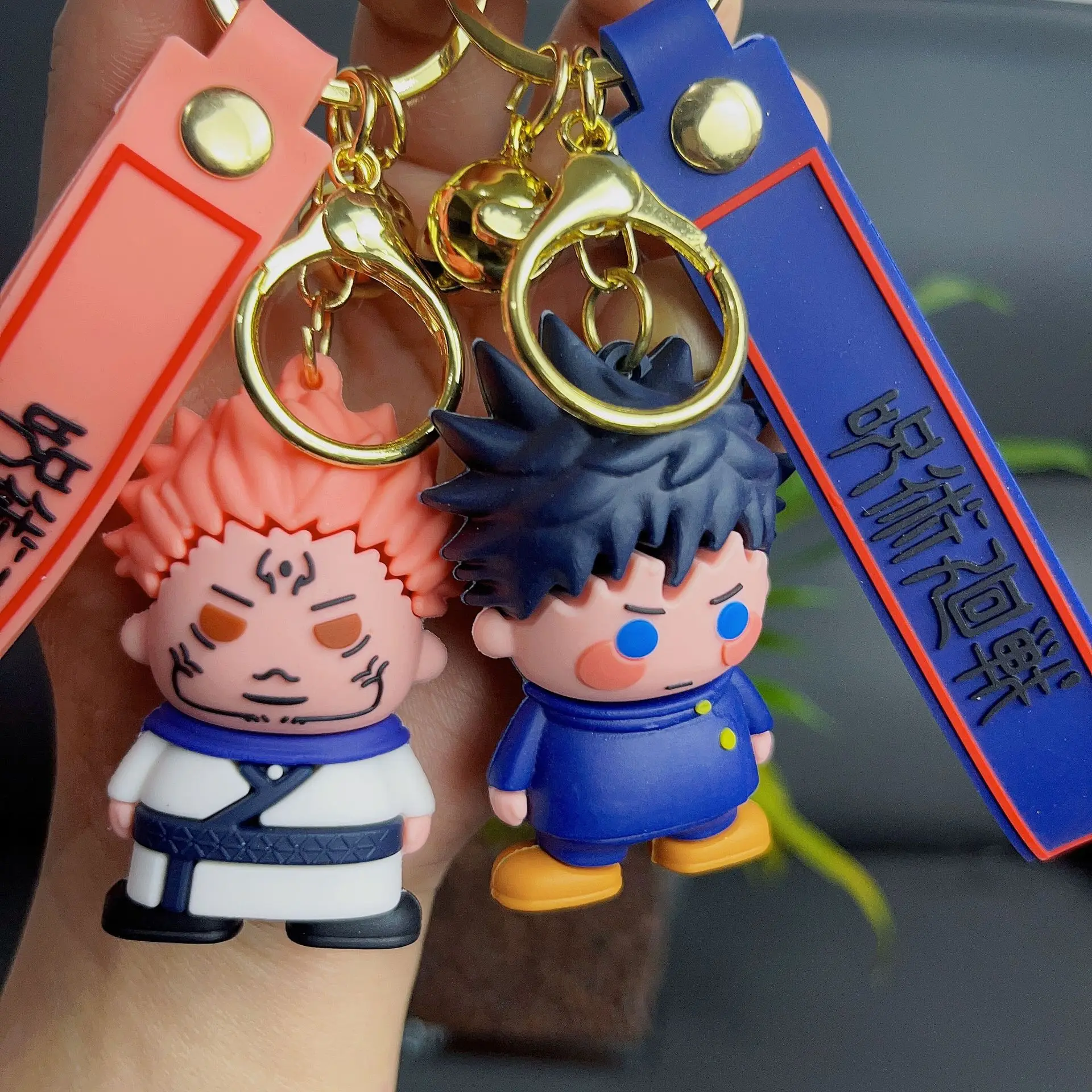 Ujutsu Kaisen Anime Plastic Rubber 3d Pvc Keychain/keyring Buy