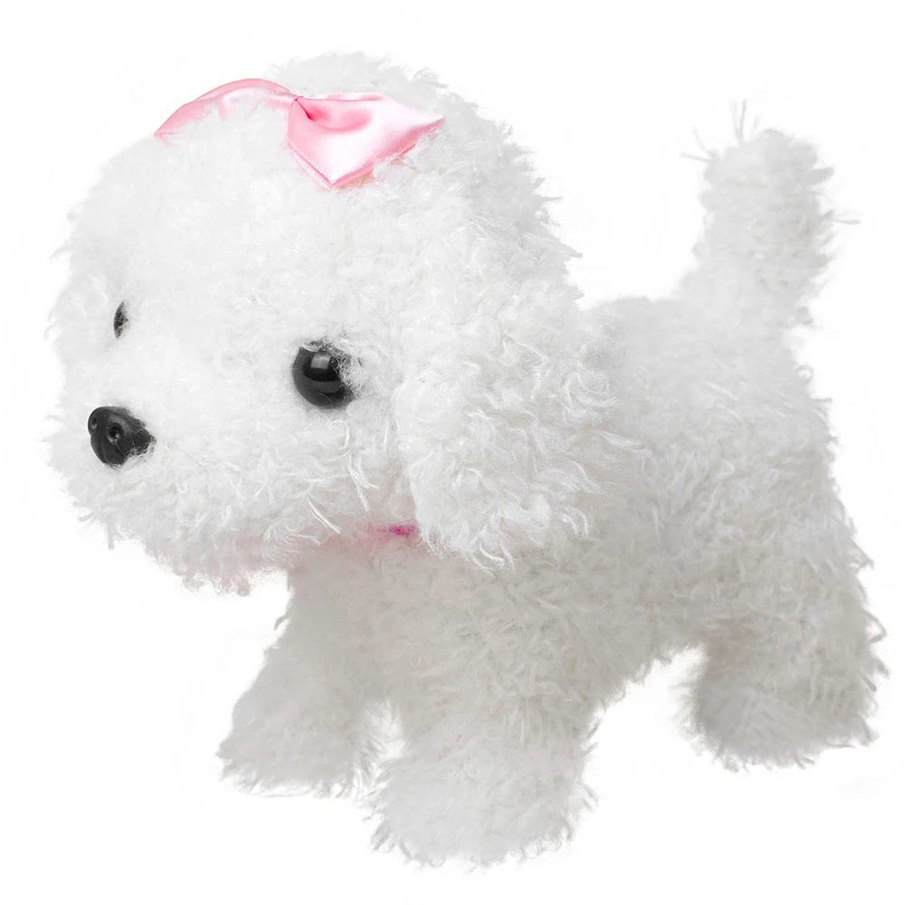 High Quality Walking Waggling Dog Toys With Controller Plush Electric Barking Squeaky Realistic