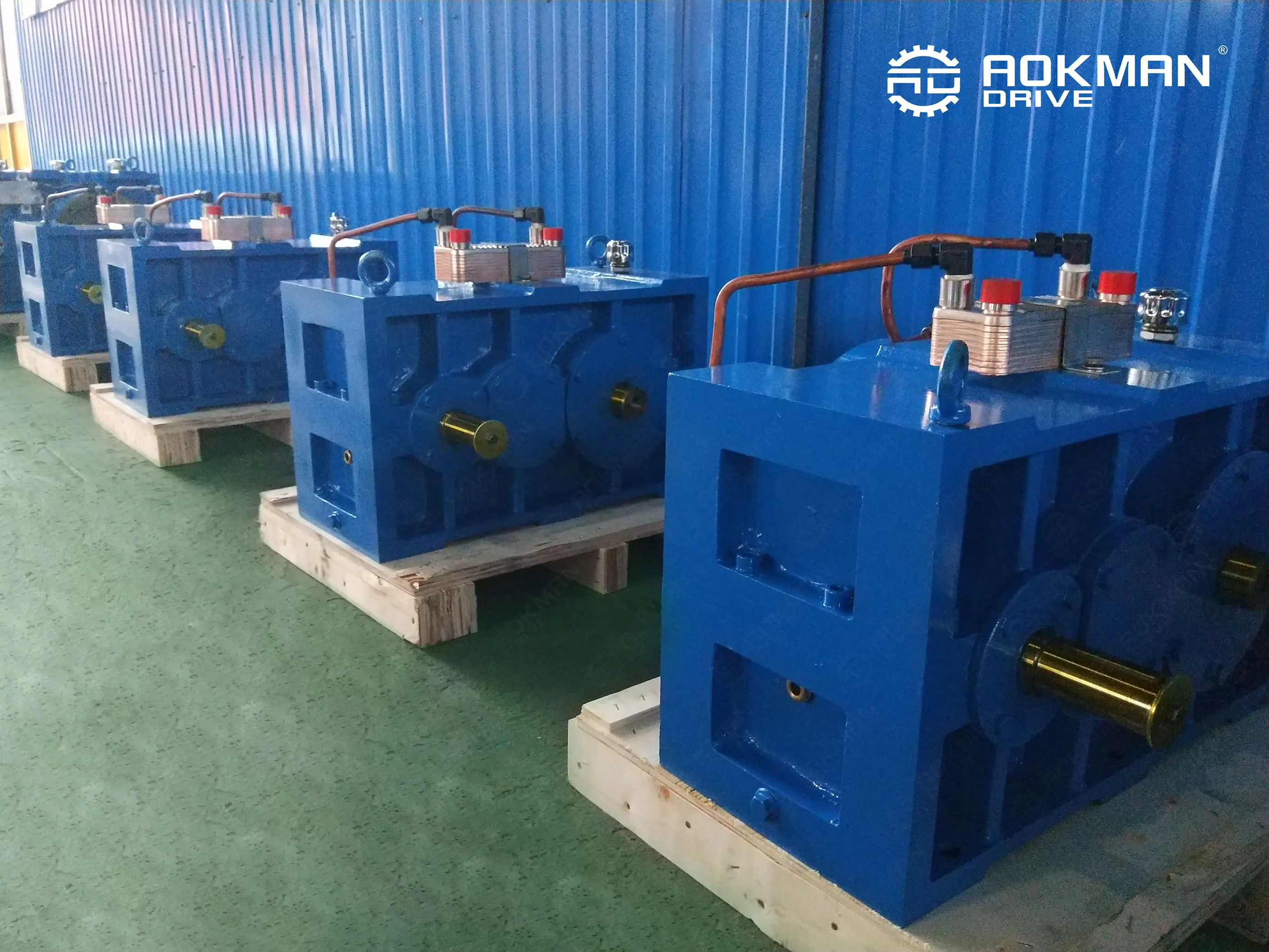 Machine Reducer Box Aokman Transmission Reducer Gearbox Zlyj Single-screw Speed Reducer ...