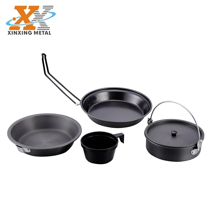 New Design Hard Anodized Aluminum Alloy Mess Tin Non-Stick Outdoor Mess Tins supplier