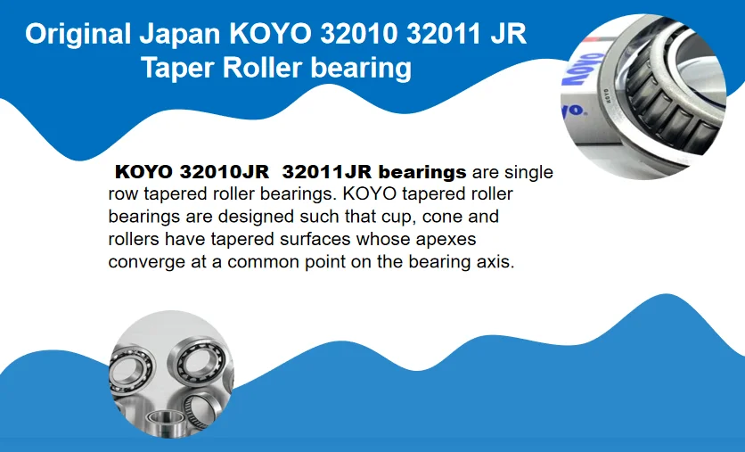 Original Japan Koyo 32010jr 32011jr Taper Roller Bearing Buy Koyo