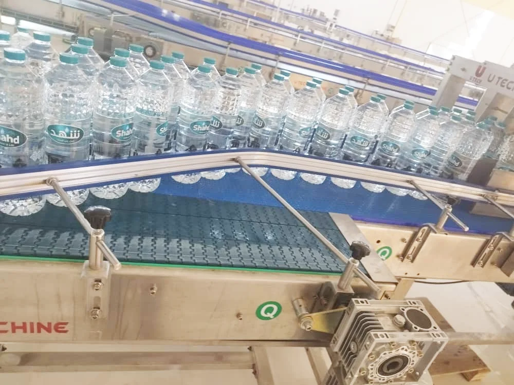 500ML Full Automatic 3 in1 table pure mineral bottle water filling capping machine plant production line