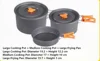 4to5P Frying & Boiling Set(Med+Lg Pot+Lg Pan)