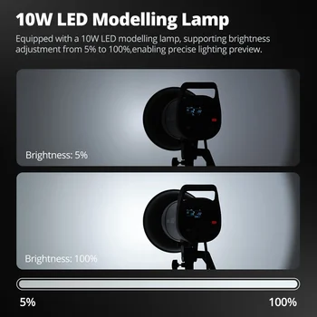 Godox SK300III-V SK400III-V SK300IIIV SK400IIIV 2.4G X System Professional Compact Studio Flash for Photography Studio Stream detail image