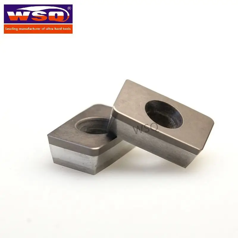 High Performance PCBN CBN Milling Inserts Cut Hardened Steel for End Mill Modular Cutter