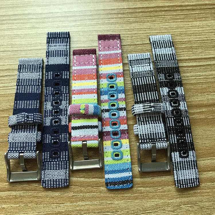 sailcloth watch strap 22mm