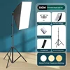 Kit d'éclairage simple à intensité variable noir - 380W