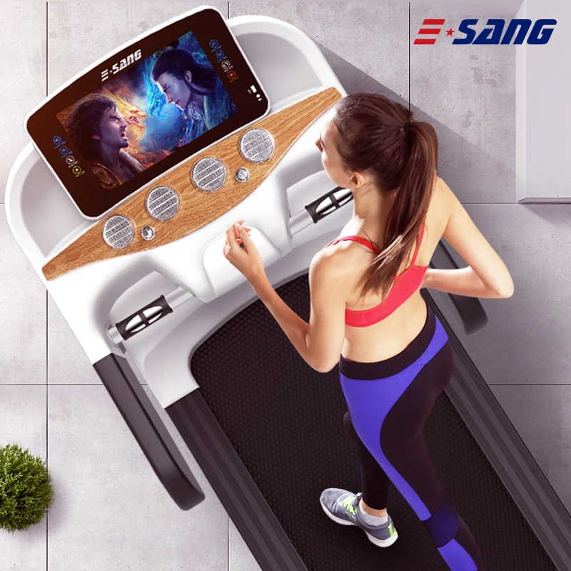 New Indoor Folding Treadmill Cardio Equipment Motorized DC HP Customized  Logo Gym/Home/Office Color Weight Origin Type