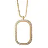 XL43 Gold Rectangle