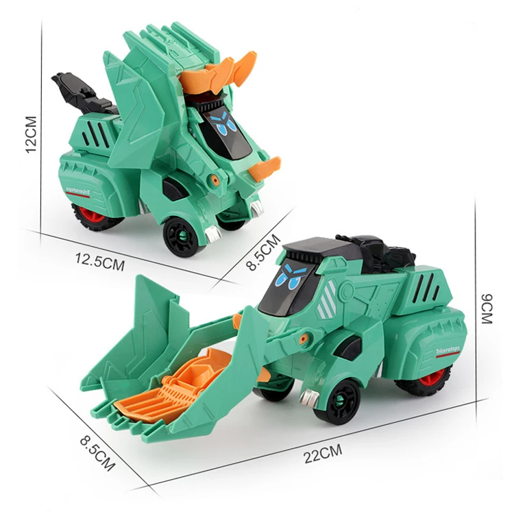 Inertial Impact Deformed Dinosaur Car Toy for Children